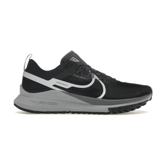 Nike React Pegasus Trail 4 Black Dark Grey by Nike in Uncategorized. Available at KershKicks for £95.00. A must-have for fans of Nike looking to elevate their style with this Shoes.