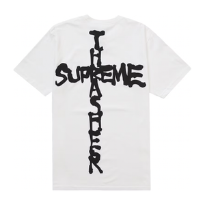 Supreme Thrasher Cross Tee White | Supreme | KershKicks