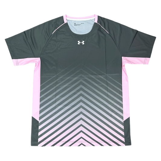 Under Armour Pink Grey Tech T-shirt by Under Armour in Uncategorized. Available at KershKicks for £35.00. A must-have for fans of Under Armour looking to elevate their style with this Activewear.
