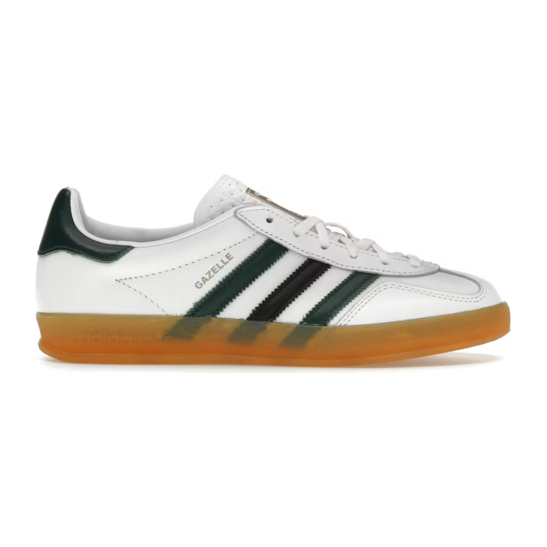 adidas Gazelle Indoor White Collegiate Green (Women's) | Adidas