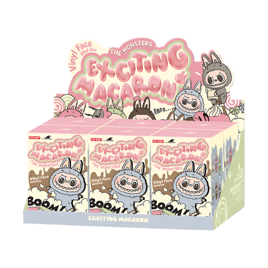THE MONSTERS - Exciting Macaron Labubu Blind Box
