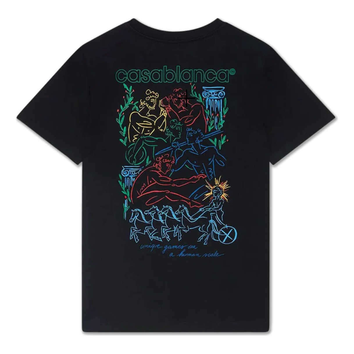 Casablanca Pentathlon T-Shirt Black