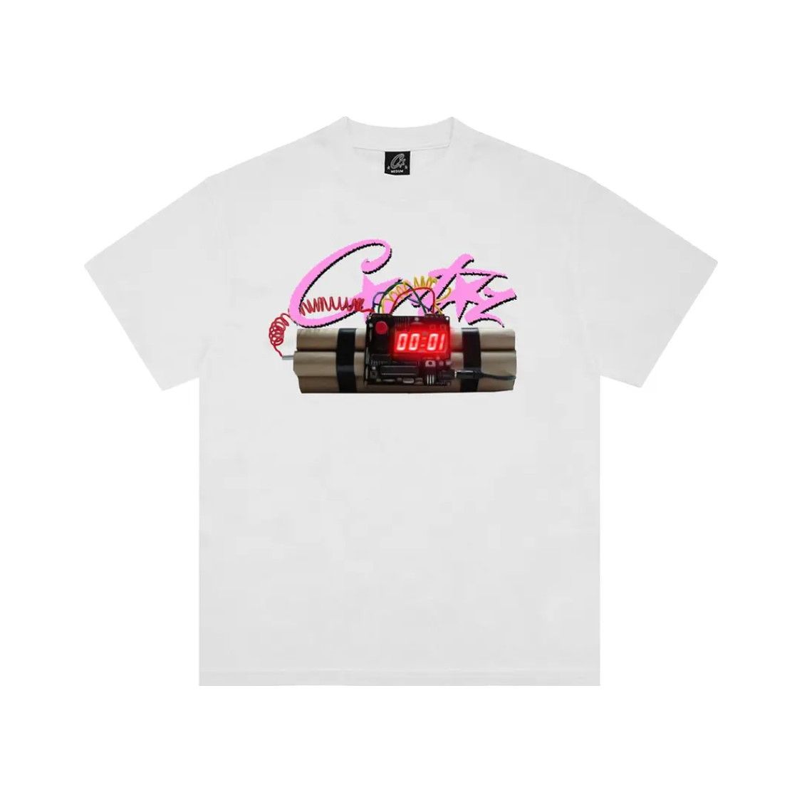 Corteiz No Time 4 Luv Tee White
