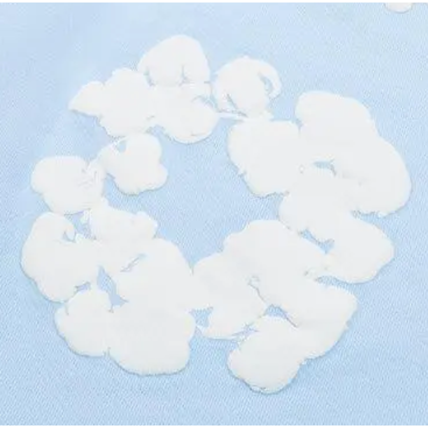Denim Tears The Cotton Wreath Sweatshorts Powder Blue