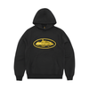 Corteiz Alcatraz Hoodie Black Yellow