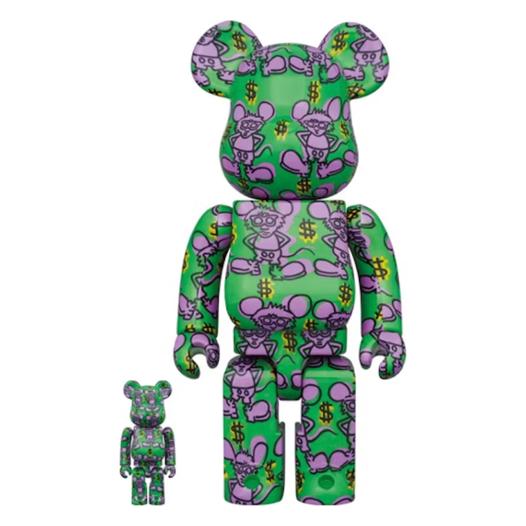 Bearbrick x Keith Haring #11 100% & 400% Set