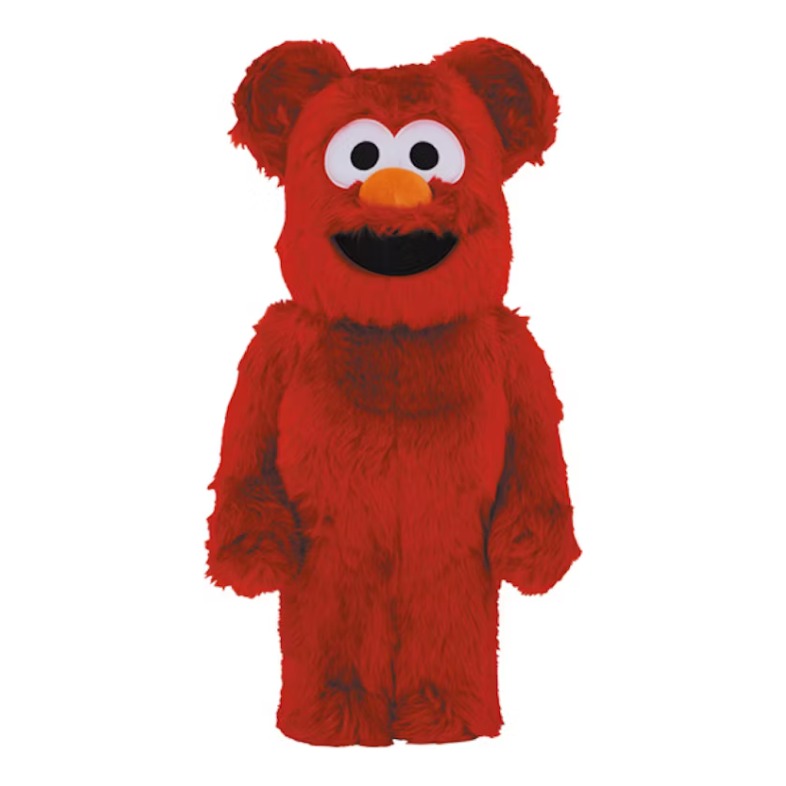 Bearbrick x Sesame Street Elmo Costume Ver. 2 1000%.