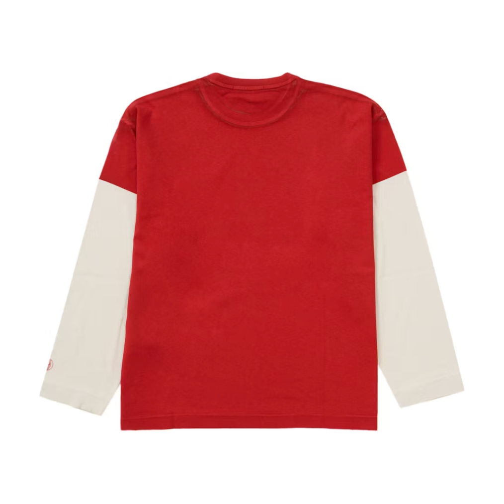 Supreme Stone Island L/S Top Red