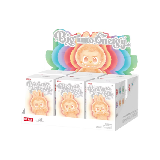 Pop Mart Labubu The Monsters Big into Energy Series Vinyl Plush Pendant Sealed Case (6 Blind Box)
