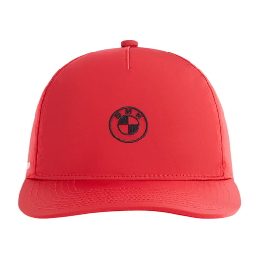 Kith x BMW Bay Low Pinch Crown Snapback Cinnabar