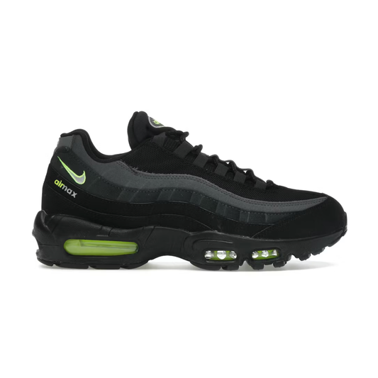 Nike Air Max 95 Retro Logo Black Grey Volt