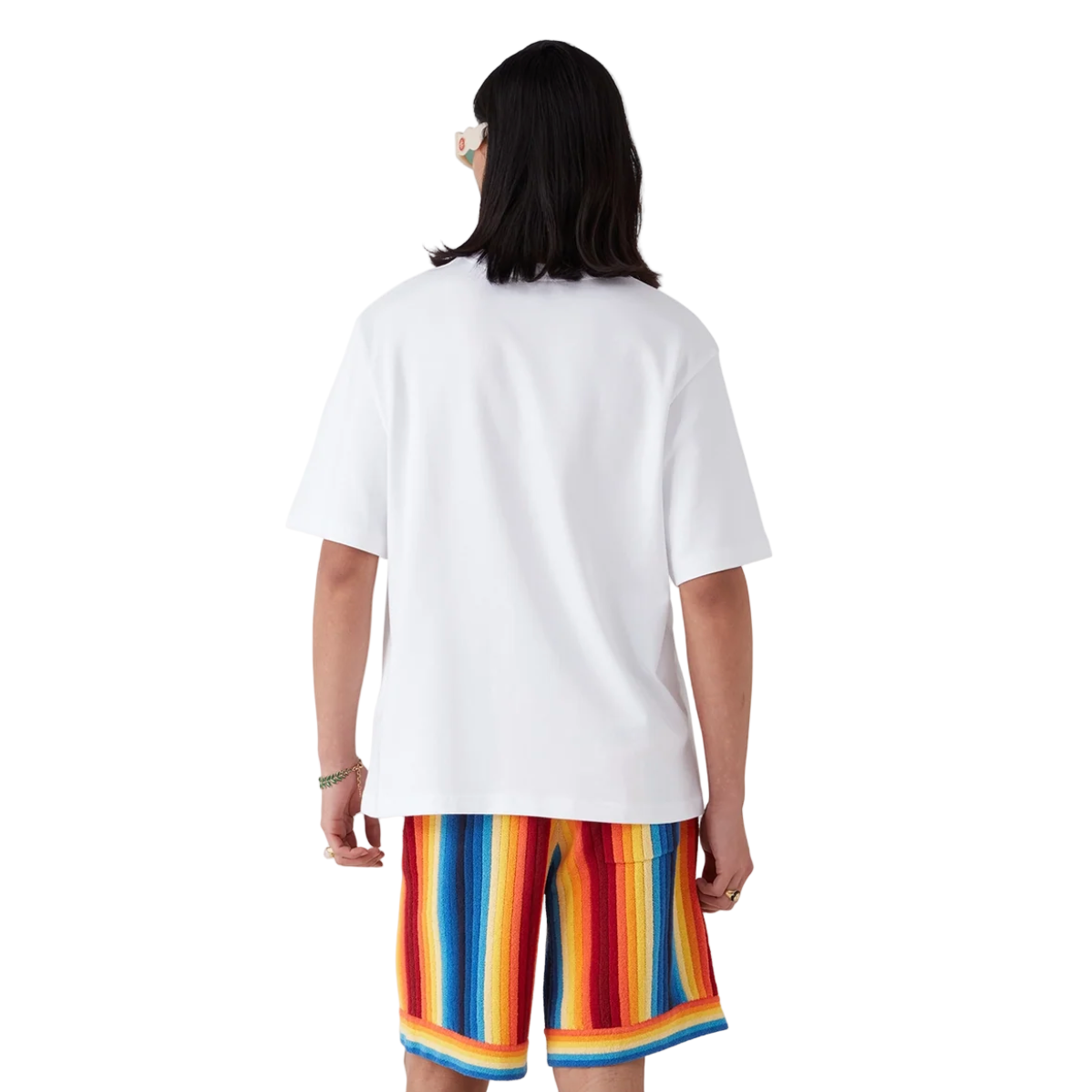 Casablanca Beach Wave T-Shirt White