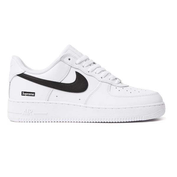 Nike Air Force 1 Low Supreme White Black | Nike | KershKicks