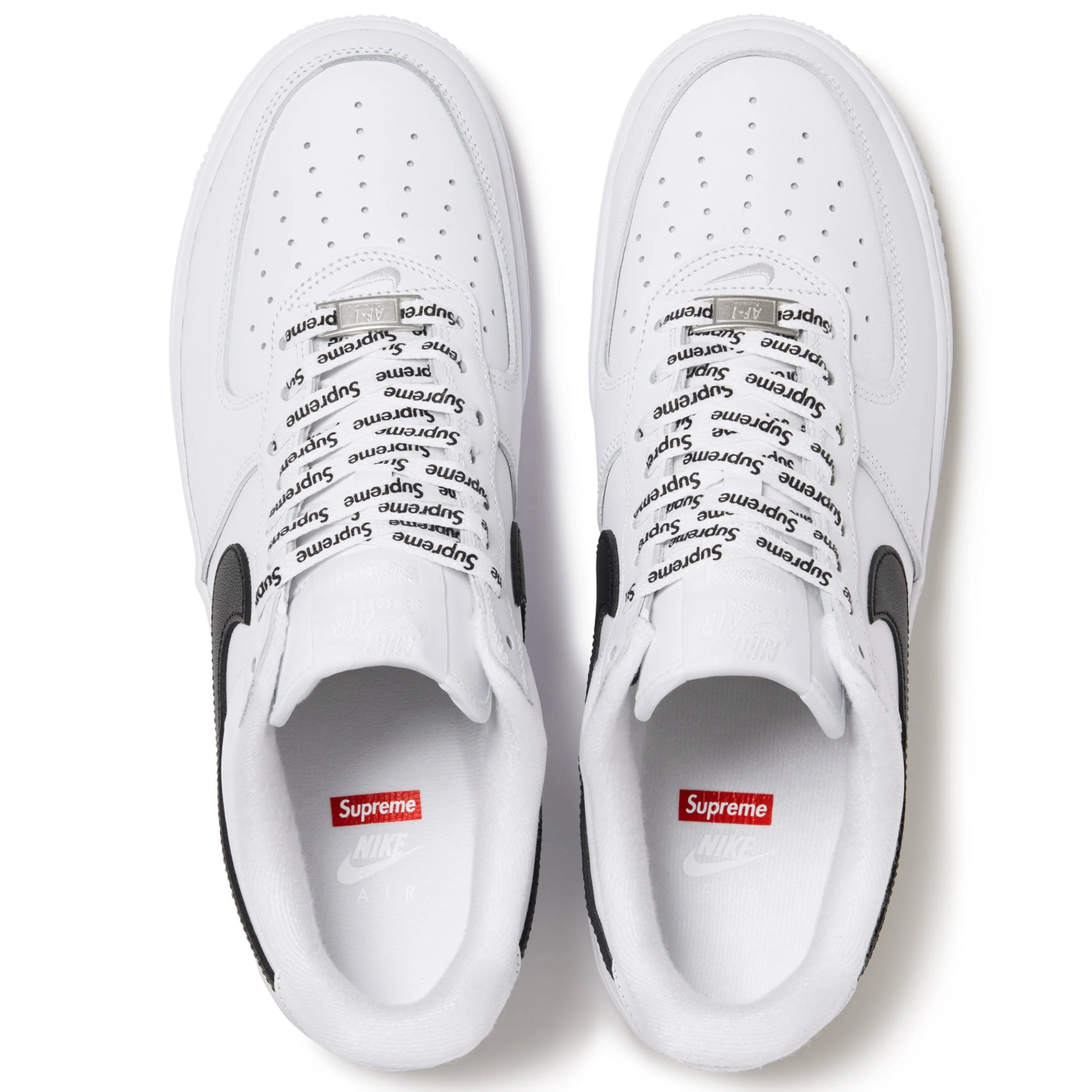 Nike Air Force 1 Low Supreme White Black