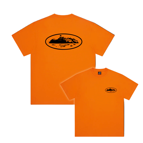 Corteiz OG Island Tee Orange | Corteiz | KershKicks