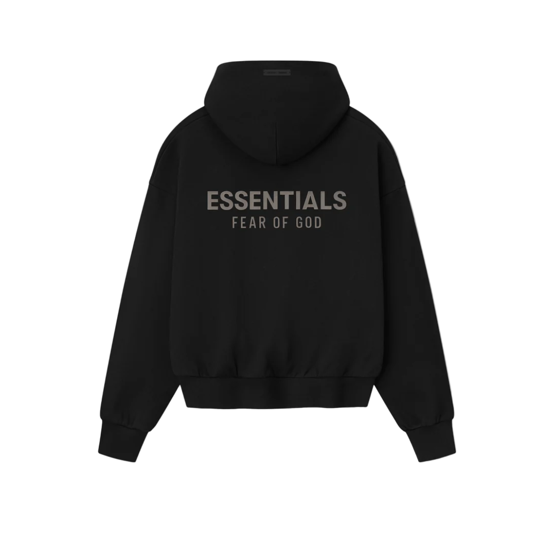 Fear of God Essentials Classic Fleece Hoodie Jet Black