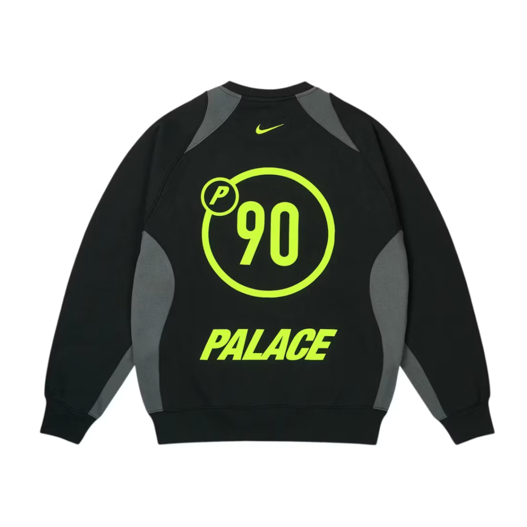Palace x Nike Total P90 Crew Black | Palace | KershKicks