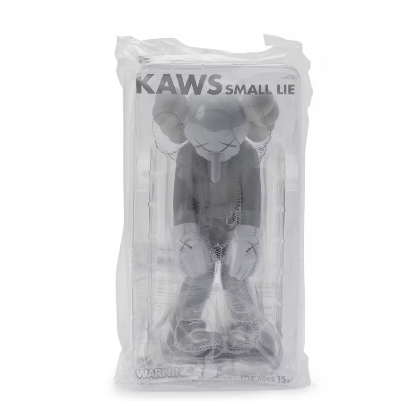 KAWS Small Lie Companion Vinyl Figure Grey