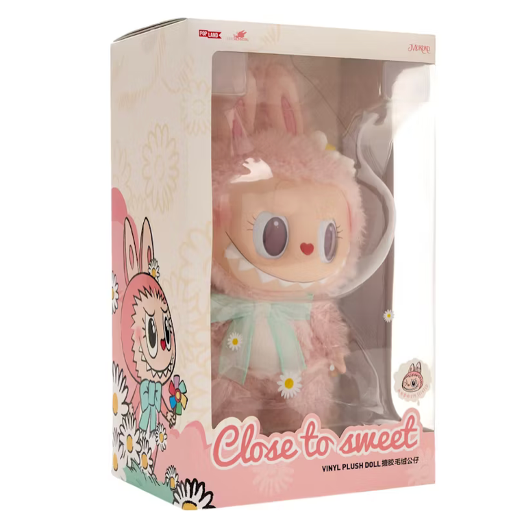 Pop Mart Labubu Mokoko Close to Sweet Vinyl Plush Doll