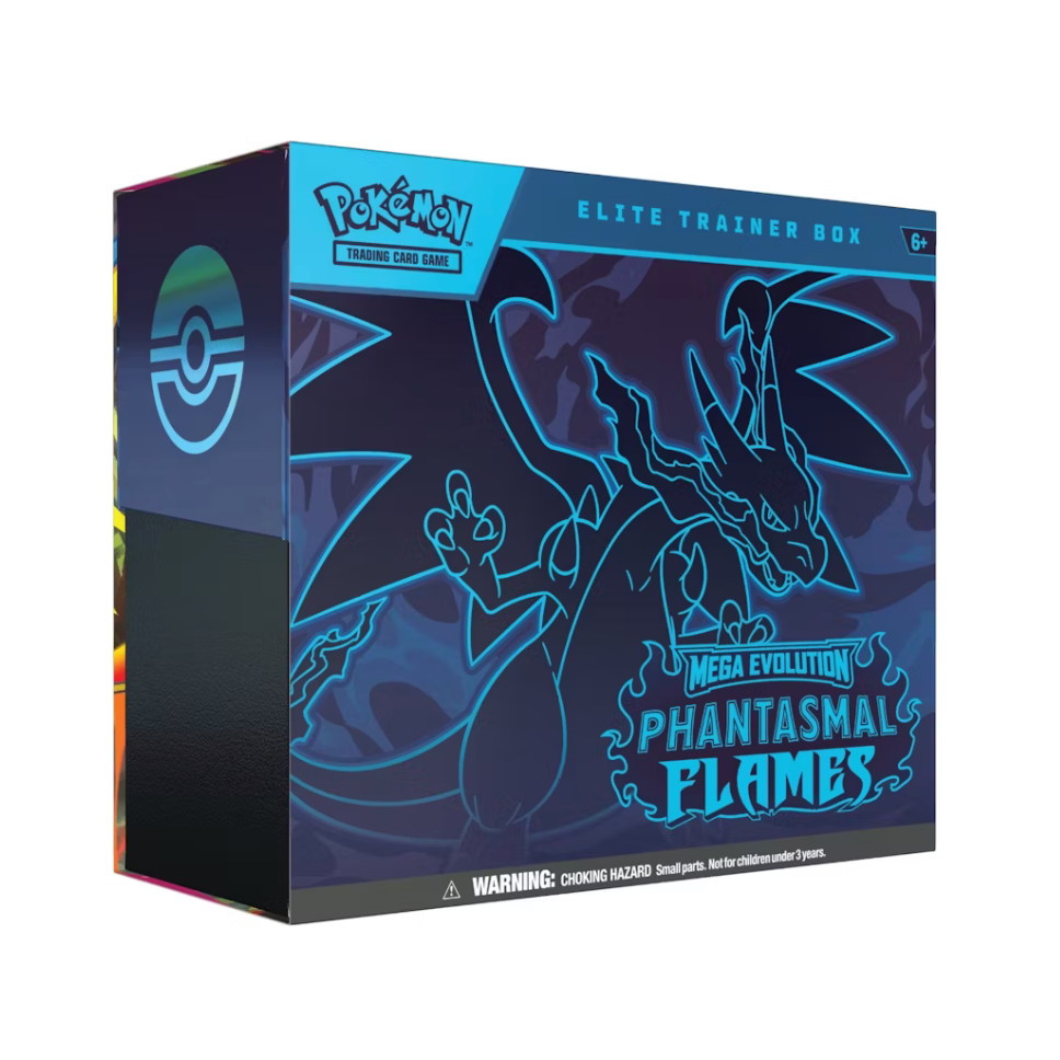 2025 Pokémon Mega Evolution Phantasmal Flames Elite Trainer Box