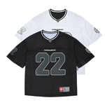 BROKEN PLANET REVERSIBLE MESH JERSEY BLACK WHITE
