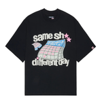 Broken Planet Different Day Midnight Black T Shirt