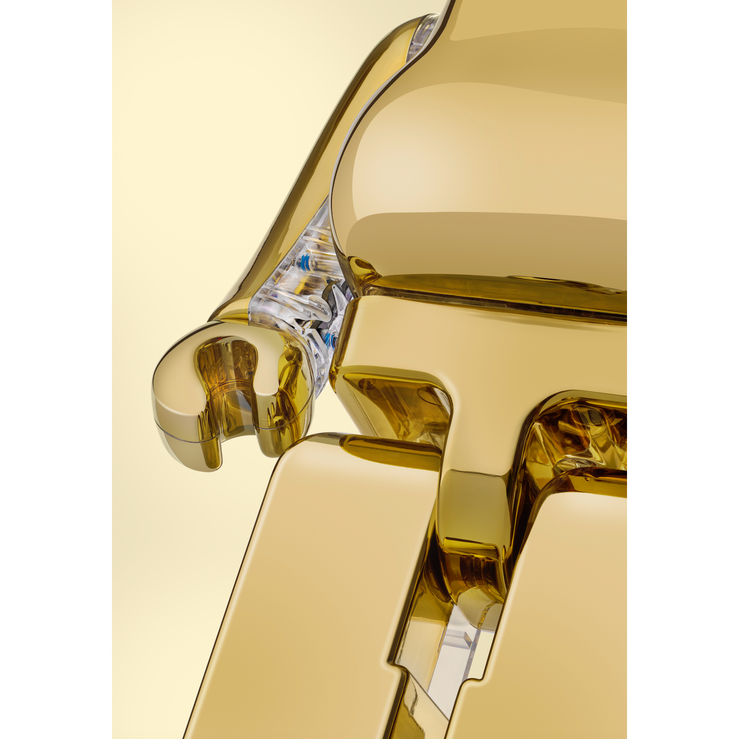 Bearbrick Audio Chrome Metals Gold