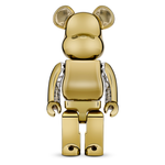 Bearbrick Audio Chrome Metals Gold