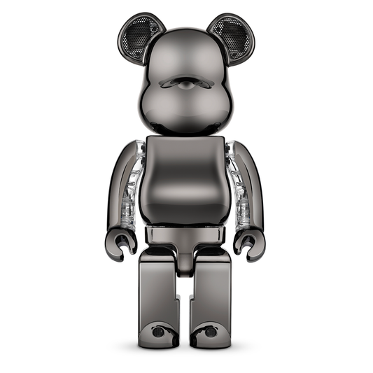 Bearbrick Audio Chrome Metals Platinum