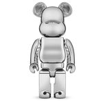 Bearbrick Audio Chrome Metals Silver