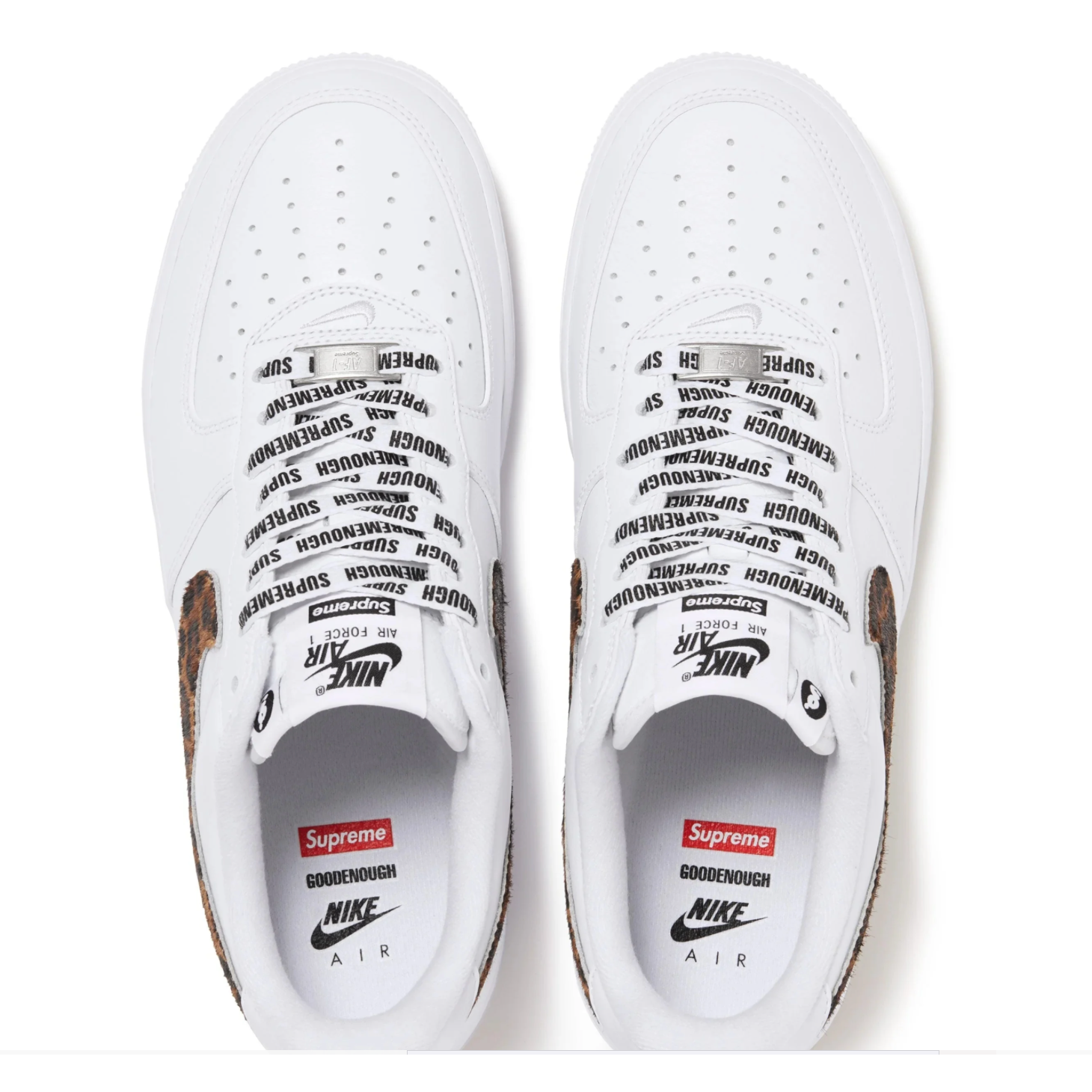 Nike Air Force 1 Low Supreme GOODENOUGH | Nike | KershKicks Nike Air Force 1 Low Supreme GOODENOUGH | Nike | KershKicks