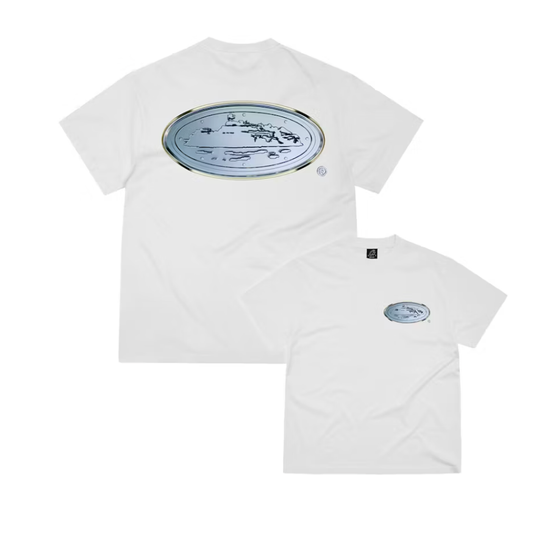 Corteiz Medallion Tee White