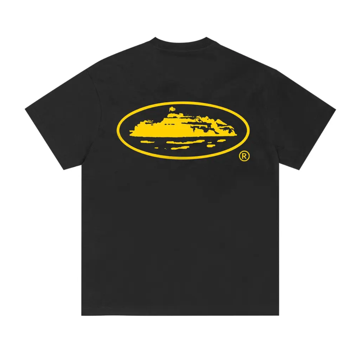 Corteiz OG Island Tee Black/Yellow