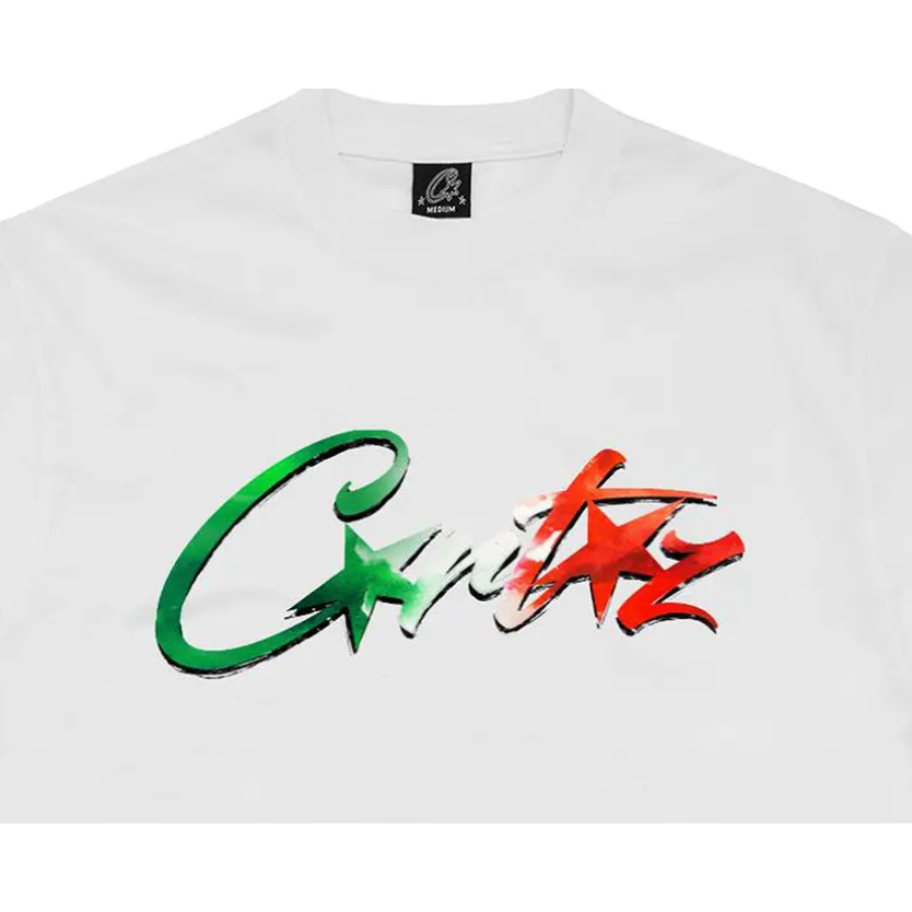 Corteiz Allstartz Italia Tee White