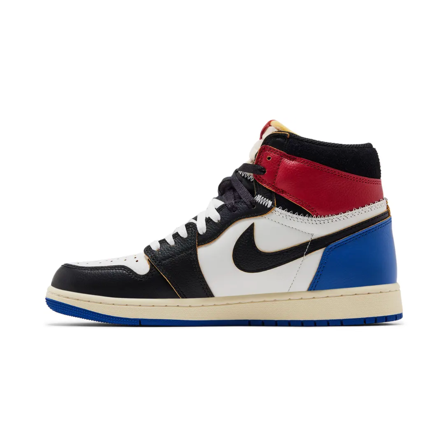 Jordan 1 Retro High OG SP Fragment x Union LA Varsity Red Sport Royal