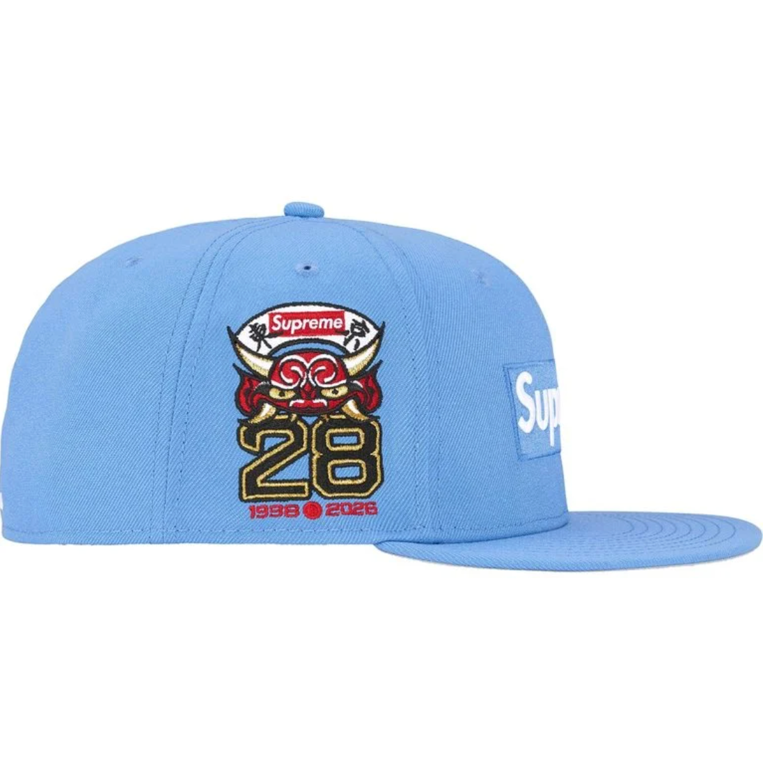 Supreme Shop Box Logo New Era Light Blue - Tokyo