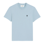 Ami Paris Ami de Coeur Cotton T-Shirt Ciel
