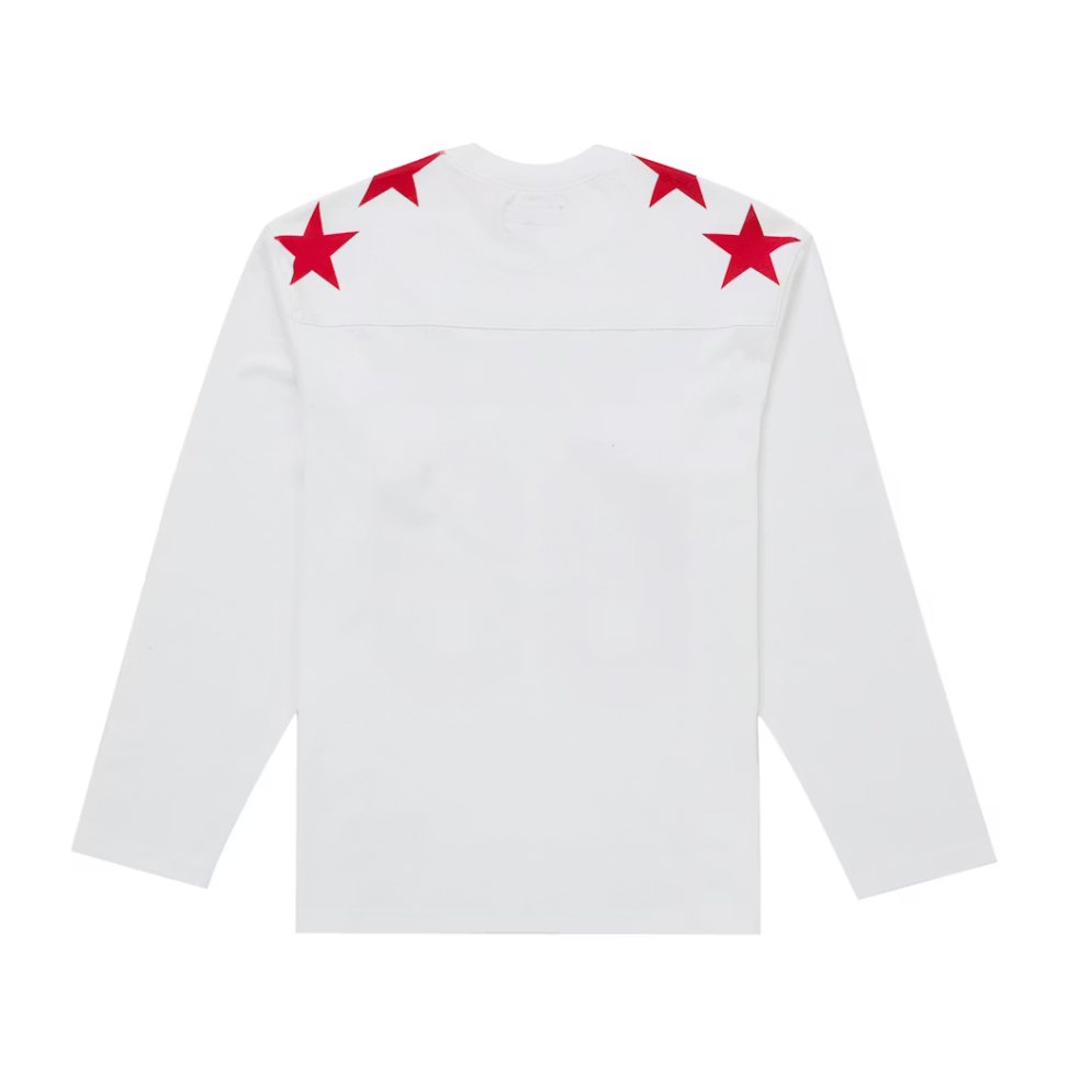 Supreme Playboy L/S Football Top White