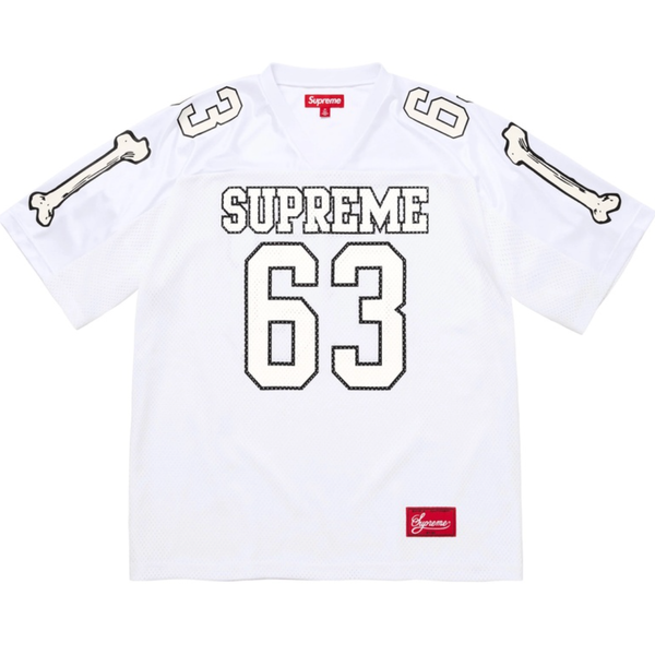 Supreme Bones Football Jersey White | Supreme | KershKicks Supreme Bones Football Jersey White | Supreme | KershKicks