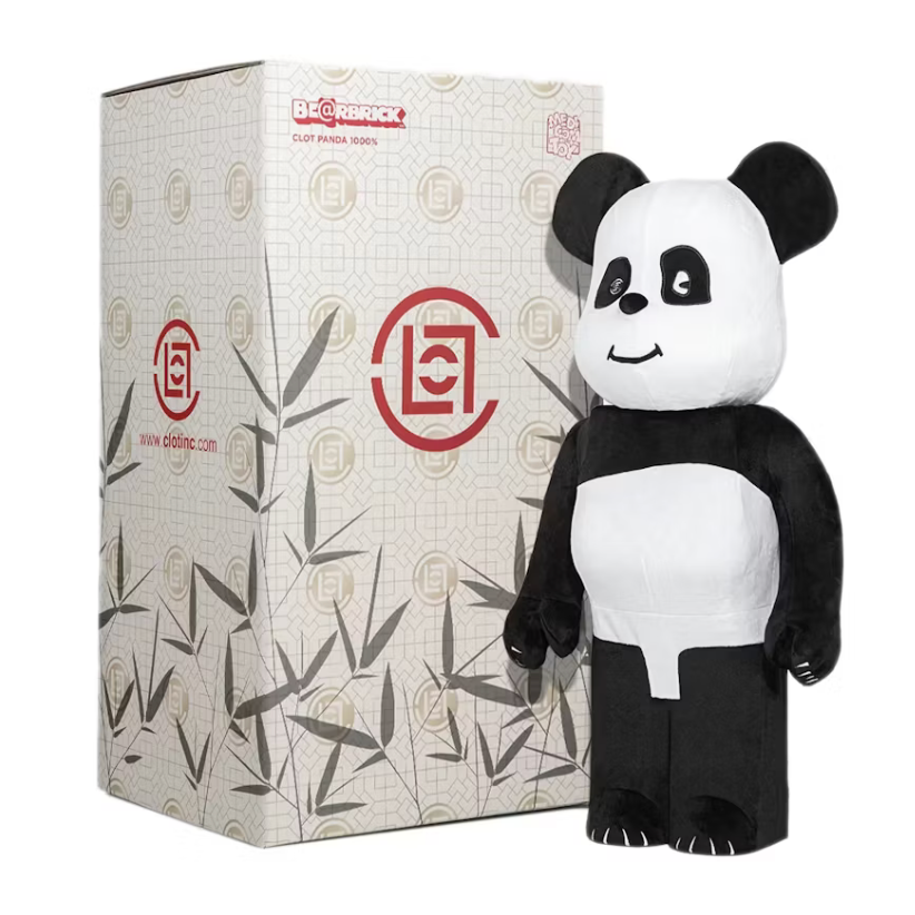 Bearbrick x CLOT Panda 1000%