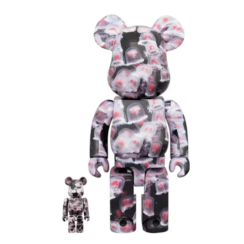 Bearbrick Jellyfish (Turritopsis Nutricula) 100% & 400% Set