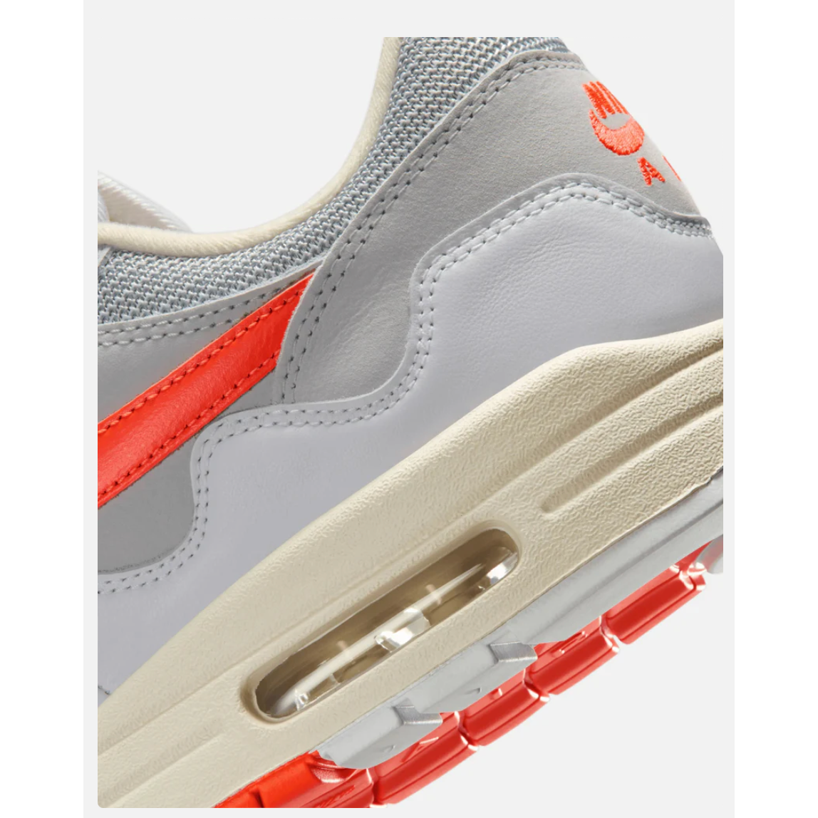 Nike Air Max 1 Patta Waves White Hyper Crimson (With Bracelet)