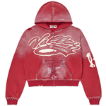 Vale Forever Religion Zip-Up Hoodie Burn Red