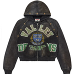 Vale Forever Gem Zip-Up Hoodie Black