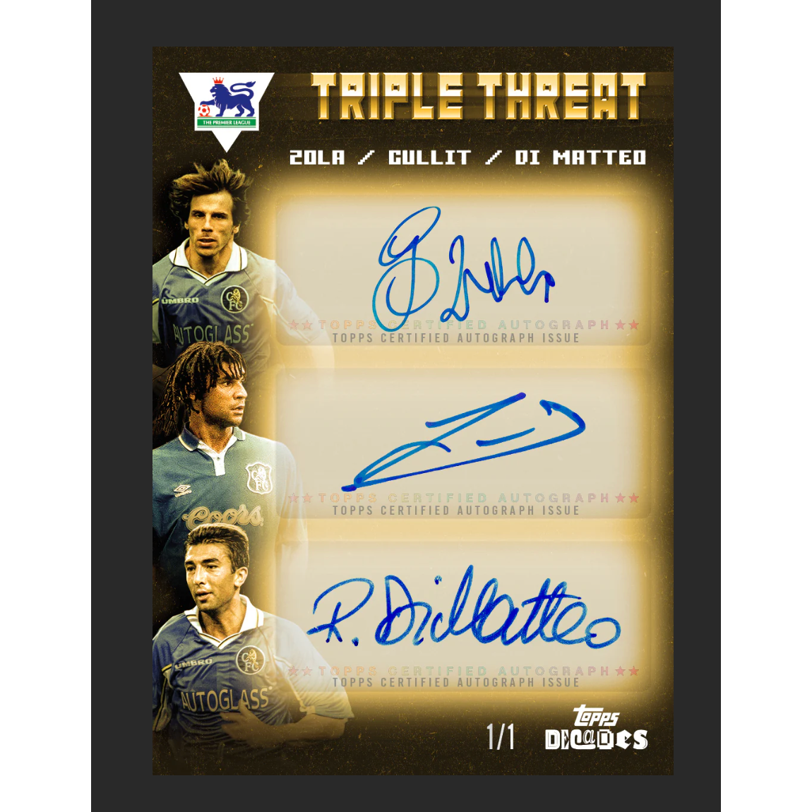 2025 Topps Decades Premier League 90s Edition Hobby Box