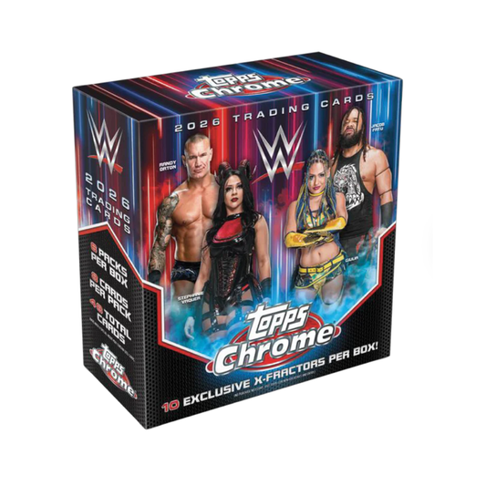 2026 Topps Chrome WWE Wrestling Mega Box