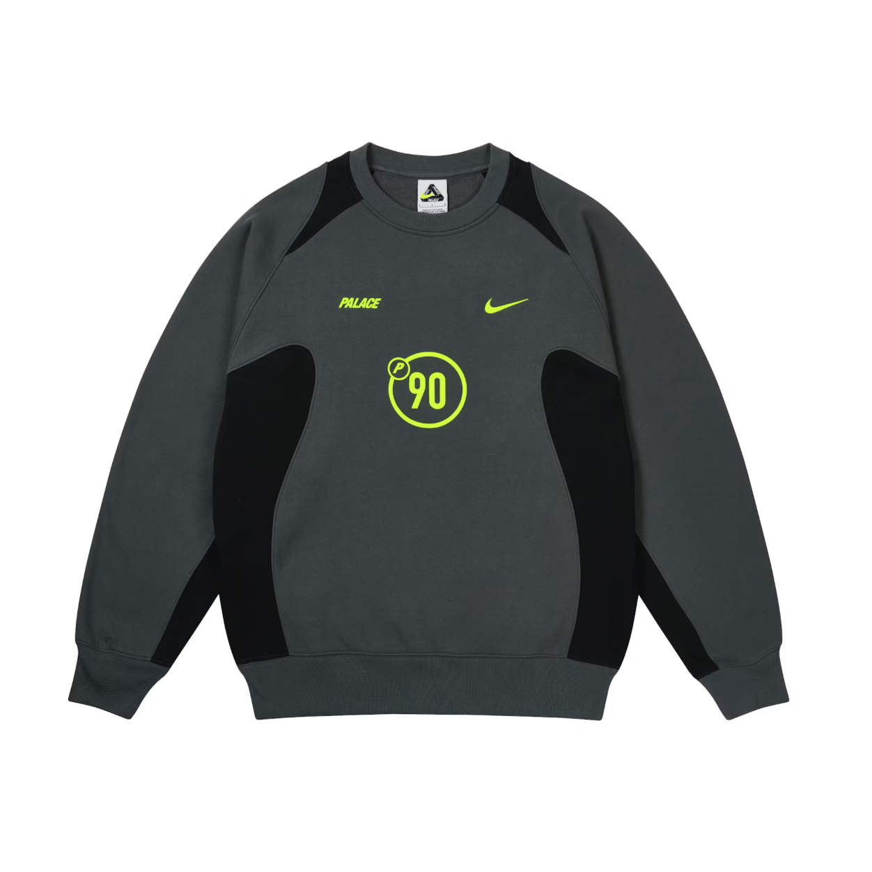 PALACE NIKE TOTAL P90 CREW GREY