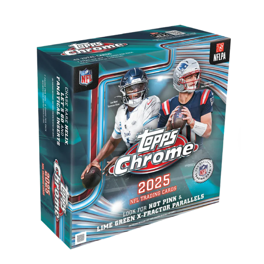 Topps Chrome Football 2025 Mega Box