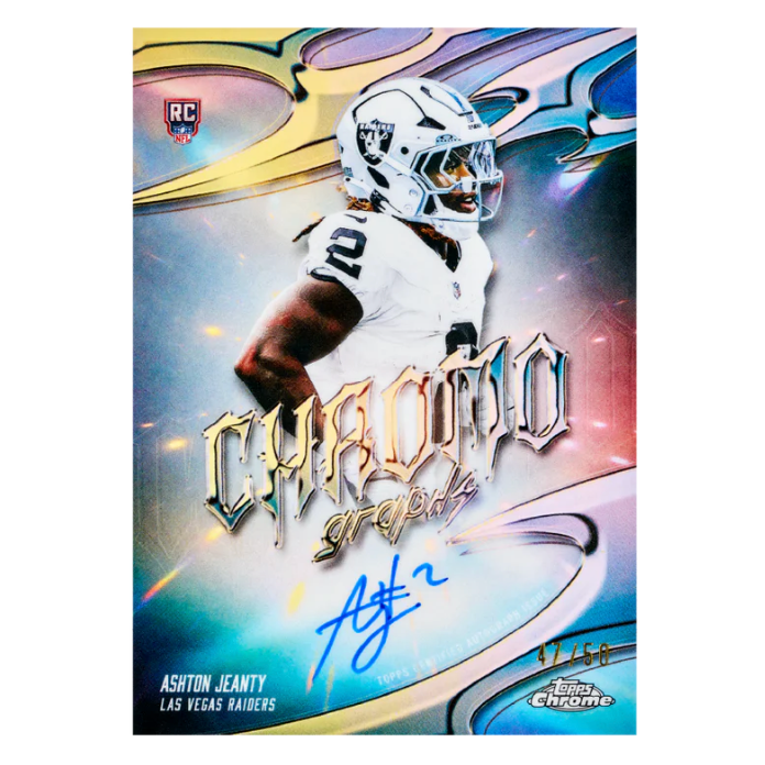 Topps Chrome Football 2025 Mega Box