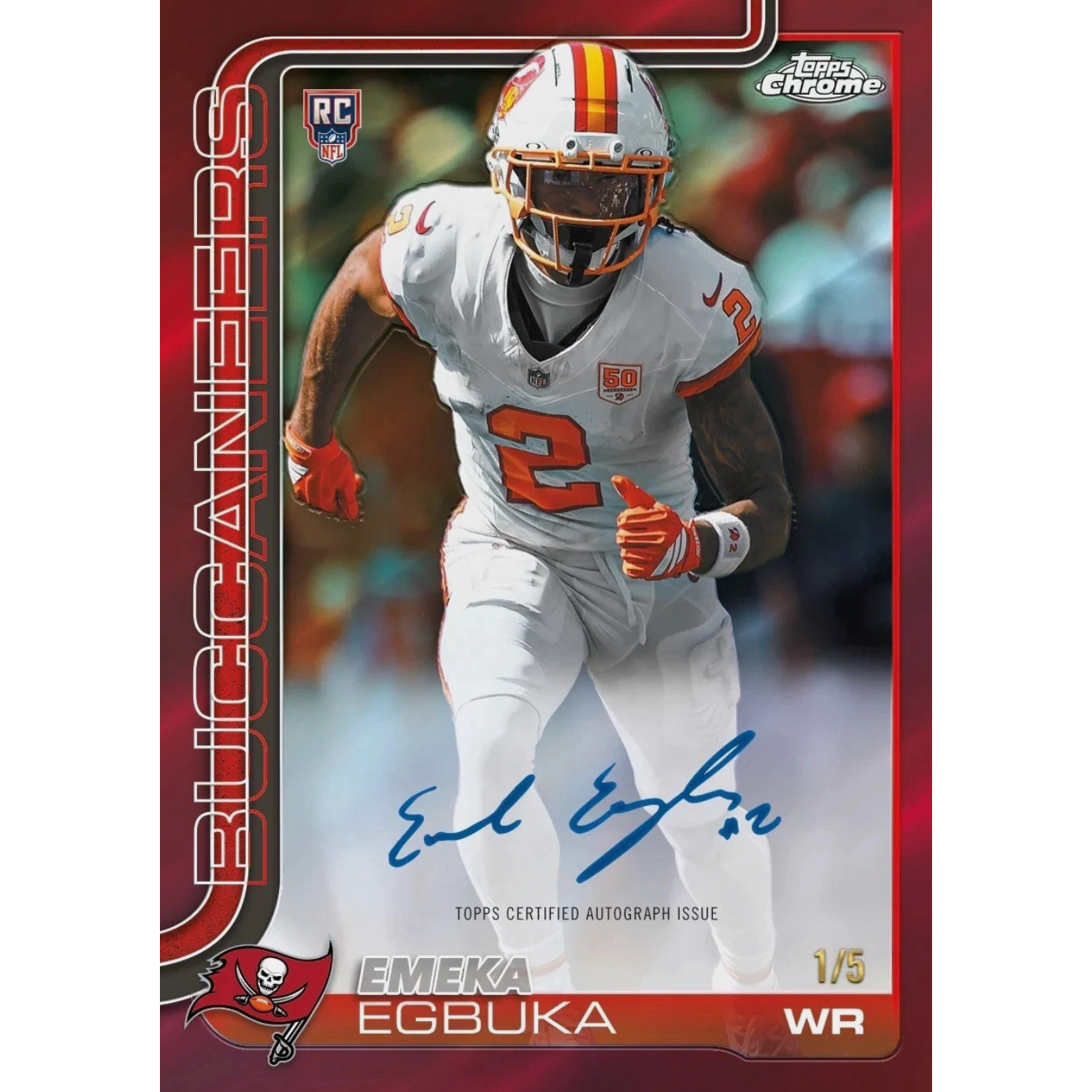 2025 Topps Chrome Football Value Box